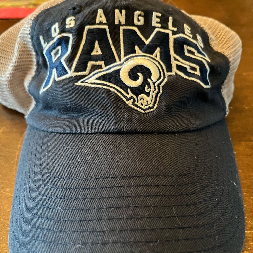 L.A. Rams Navy and Cream Mesh - Picture 1 of 5